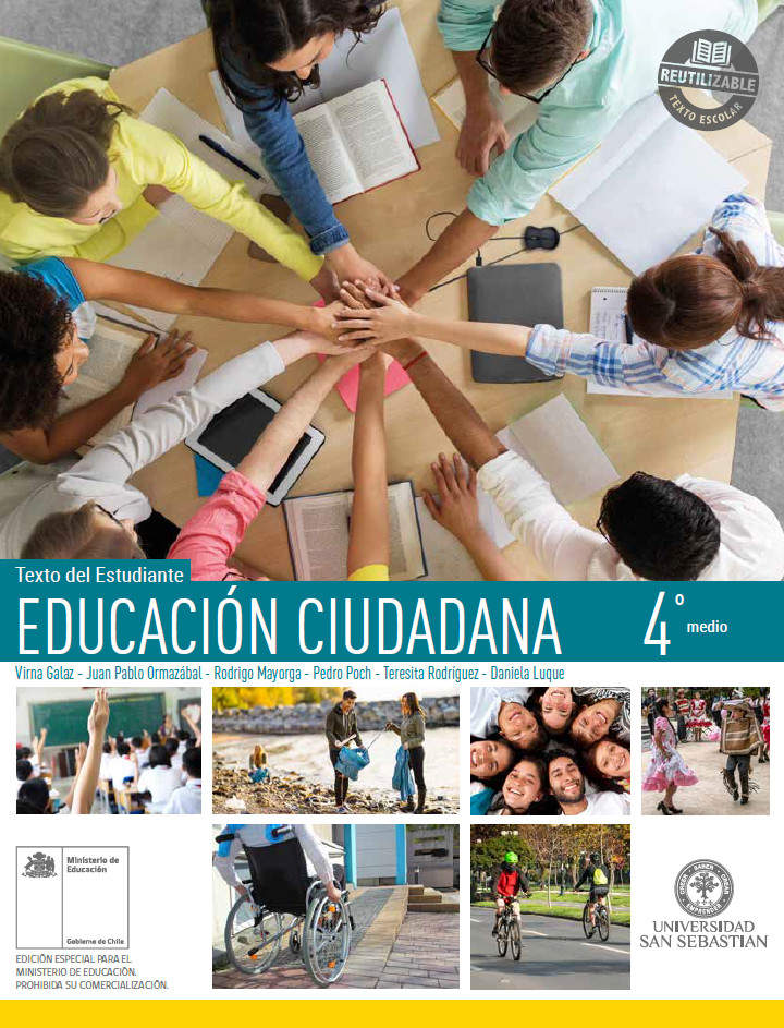 Educación Ciudadana 4° Medio, Universidad San Sebastián, Texto del estudiante
