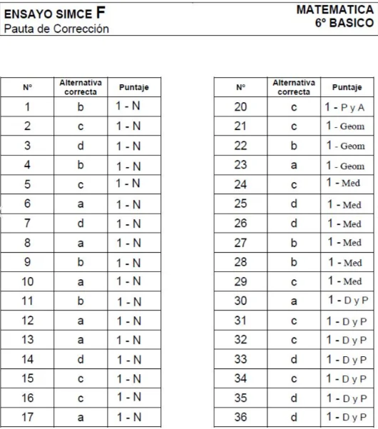 Ensayos SIMCE 6°básico
