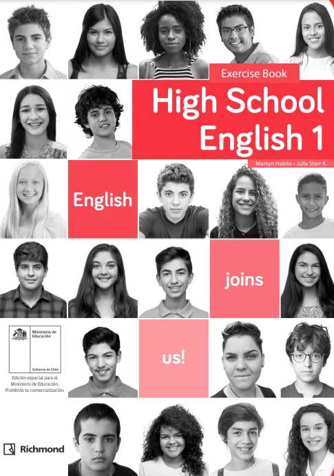 Inglés 1° medio, Richmond, Exercise Book