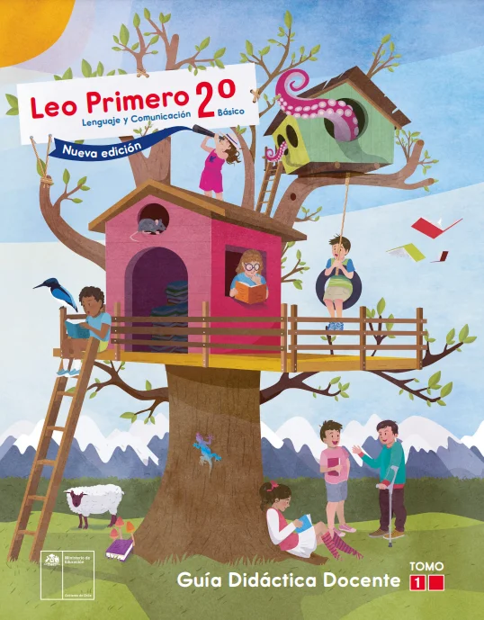 Leo Primero 2° Básico, Guía didáctica del docente Tomo 1. Edición 2024