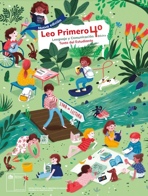 Leo Primero 4° Básico, Texto del Estudiante. Edición 2024