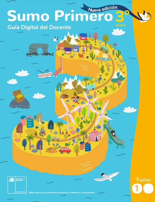 Sumo Primero 3° Básico, Mineduc, Guía Didáctica Docente Tomo 1. Edición 2024