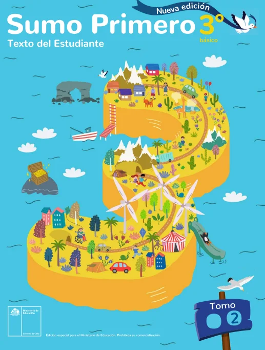 Sumo Primero 3° Básico, Texto del Estudiante Tomo 2 Edición 2024