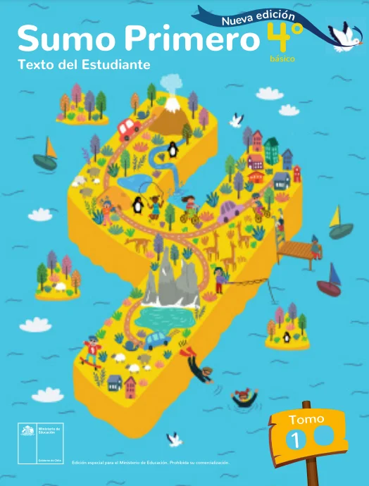 Sumo Primero 4° Básico, Texto del Estudiante Tomo 1. Edición 2024