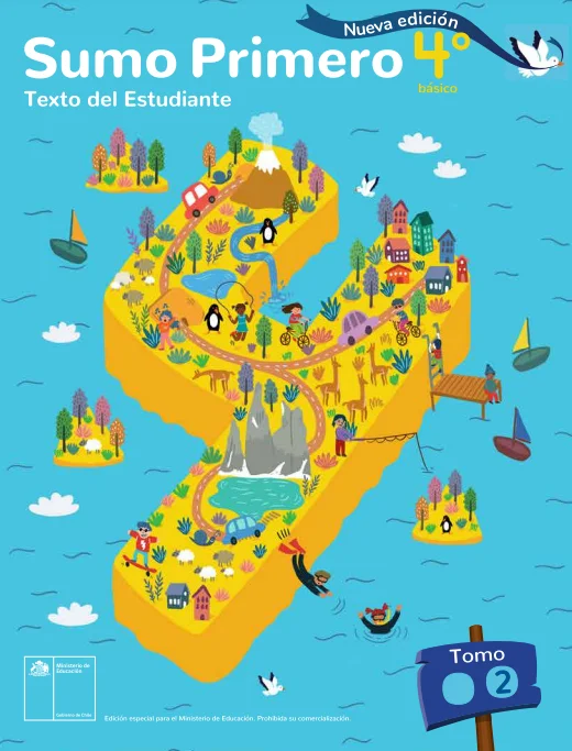 Sumo Primero 4° Básico, Texto del Estudiante Tomo 2. Edición 2024